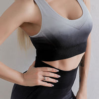 Gradient Sports Bra and Leggings Set