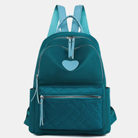 Heart Pattern Oxford Cloth Backpack