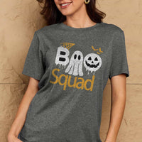 Simply Love Full Size BOO SQUAD Graphic Cotton T-Shirt