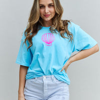 Sweet Claire "More Beach Days" Oversized Graphic T-Shirt