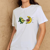 Simply Love Full Size Avocado Graphic Cotton T-Shirt