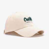 CREATE NEW LIFE Adjustable Cotton Baseball Cap