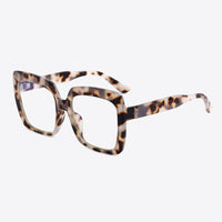 Tortoiseshell Full Rim Square Sunglasses