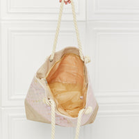 Justin Taylor Mermaid Vibes Scalloped Tote Bag