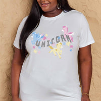 Simply Love Full Size UNICORN Graphic Cotton Tee