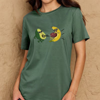 Simply Love Full Size Avocado Graphic Cotton T-Shirt