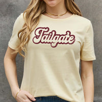 Simply Love Full Size TAILGATE Graphic Cotton Tee