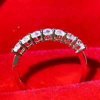 Presented To You 925 Sterling Silver Moissanite Ring