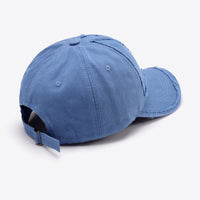 Distressed Adjustable Baseball Cap