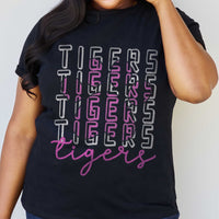 Simply Love Full Size TIGERS Graphic Cotton Tee