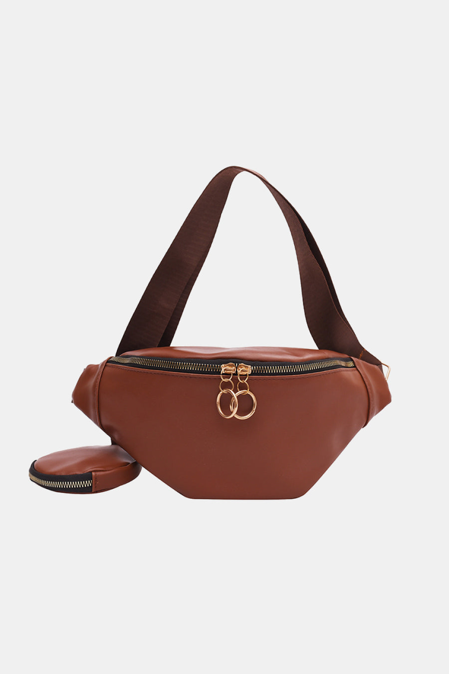 PU Leather Medium Sling Bag