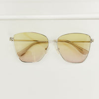 Metal Frame Full Rim Sunglasses