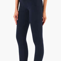 High Waist Seamless Ankle-Length Yoga Leggings