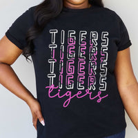 Simply Love Full Size TIGERS Graphic Cotton Tee