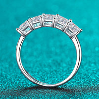 Romantic Surprise 2 Carat Moissanite Rhodium-Plated Ring