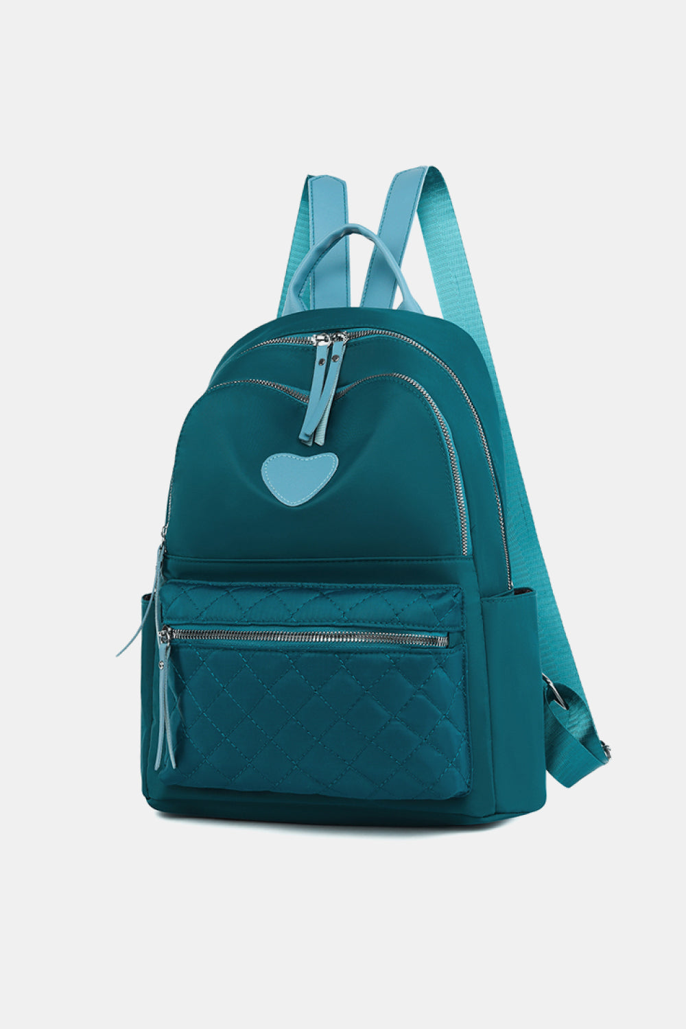 Heart Pattern Oxford Cloth Backpack