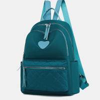 Heart Pattern Oxford Cloth Backpack