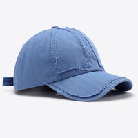 Distressed Adjustable Baseball Cap