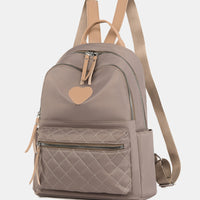 Heart Pattern Oxford Cloth Backpack