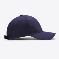 Plain Adjustable Cotton Baseball Cap