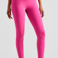 High Waist Seamless Ankle-Length Yoga Leggings