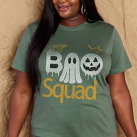 Simply Love Full Size BOO SQUAD Graphic Cotton T-Shirt