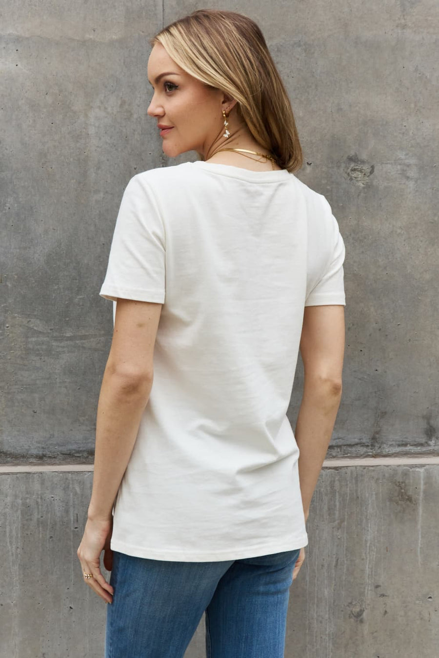 Simply Love Full Size FIND BALANCE Graphic Cotton Tee