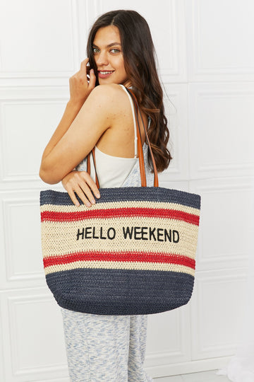 Weekend Straw Tote Bag