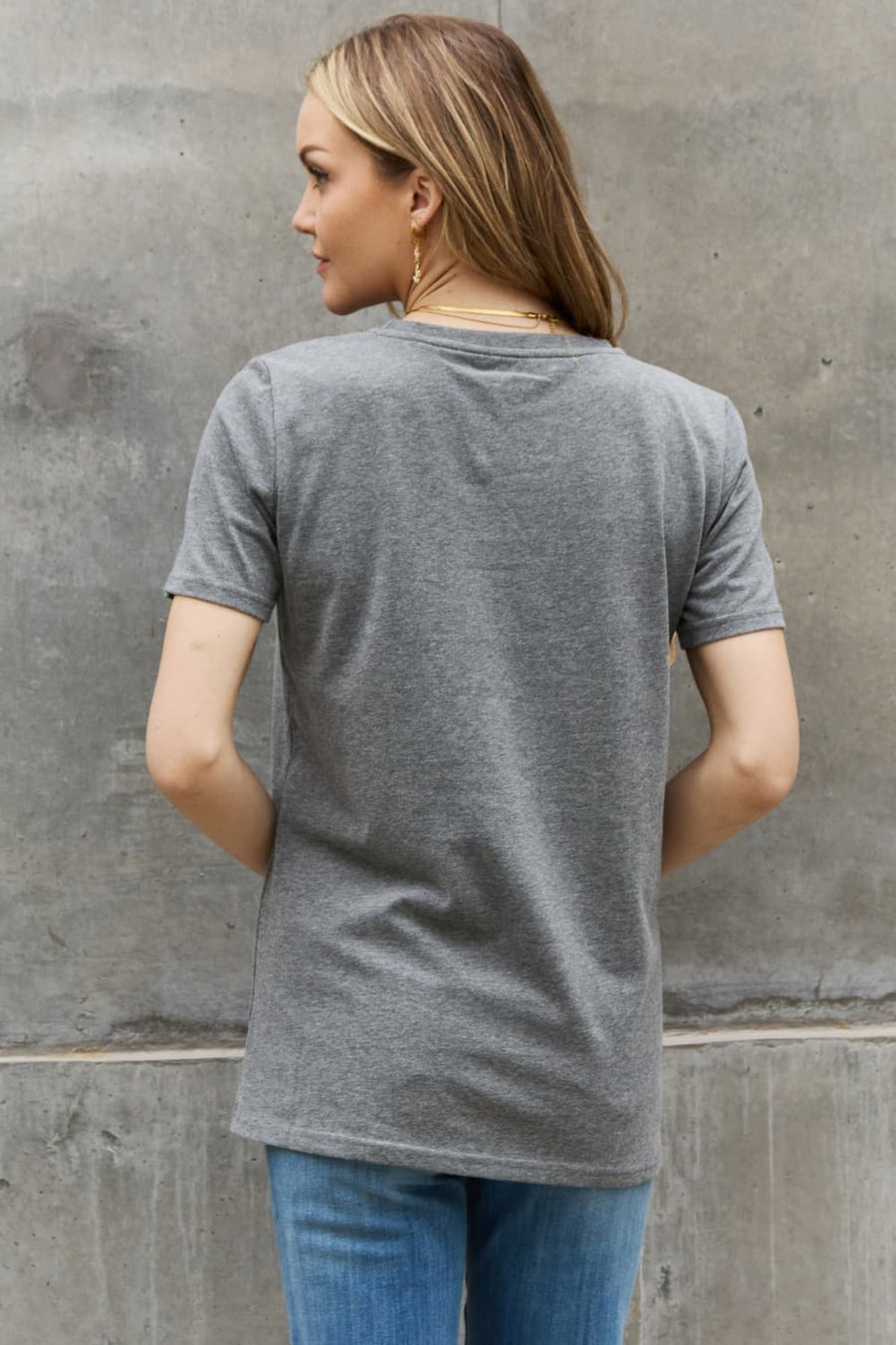 Simply Love Full Size FIND BALANCE Graphic Cotton Tee