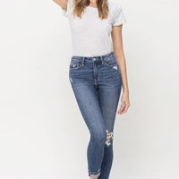 Vervet by Flying Monkey Teagan Full Size High Rise Cropped Skinny Jeans