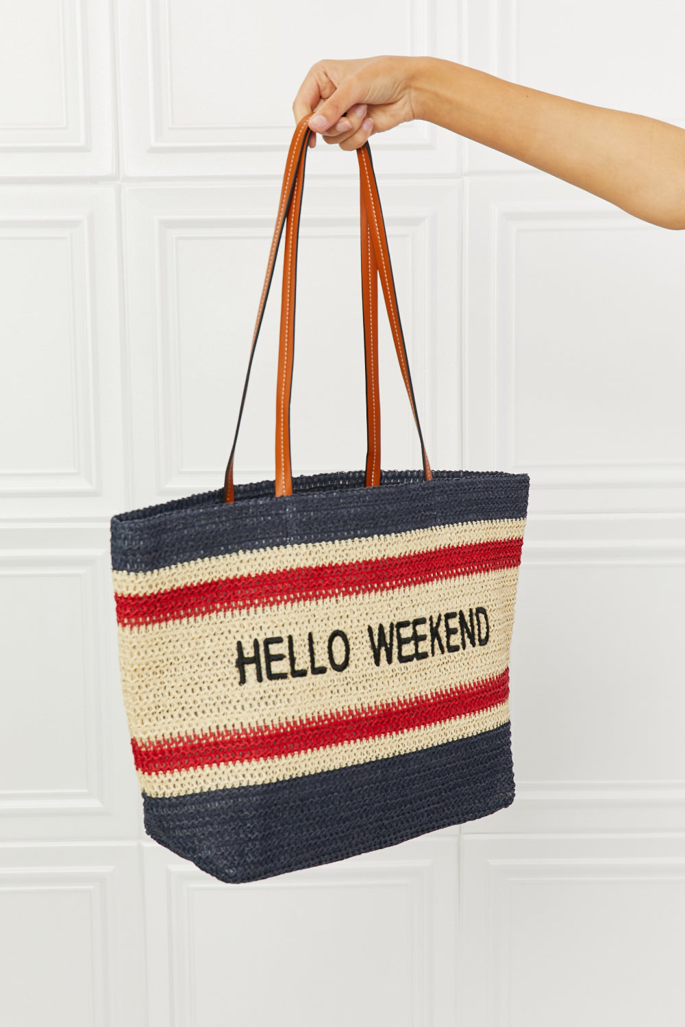 Weekend Straw Tote Bag