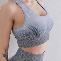 Gradient Sports Bra and Leggings Set