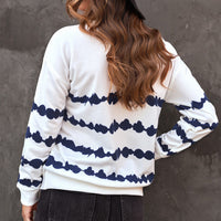 Tie-Dye Drop Shoulder Sweatshirt