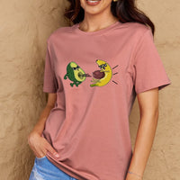 Simply Love Full Size Avocado Graphic Cotton T-Shirt