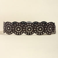 Vintage PU Leather Wide Belt