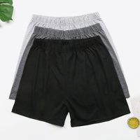 3-Pack Elastic Waist Shorts