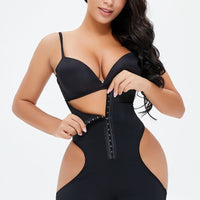 Full Size Hook-and-Eye Under-Bust Shaping Bodysuit