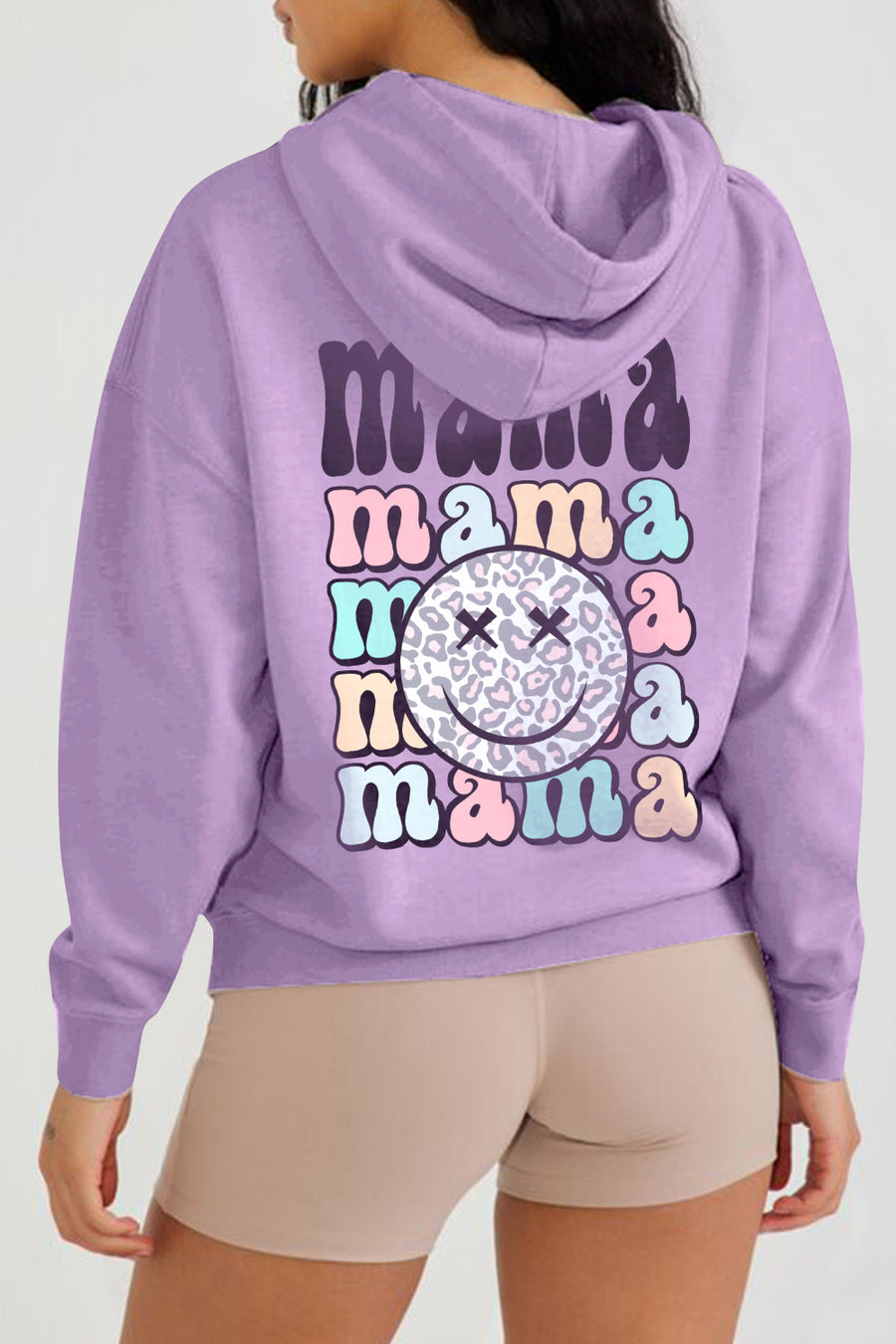 Simply Love Full Size MAMA Graphic Hoodie