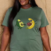 Simply Love Full Size Avocado Graphic Cotton T-Shirt