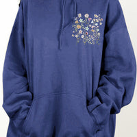 Simply Love Simply Love Full Size Flower Graphic Dropped Shoulder Hoodie