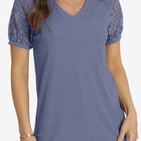 Short Sleeve V-Neck Tee