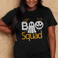 Simply Love Full Size BOO SQUAD Graphic Cotton T-Shirt