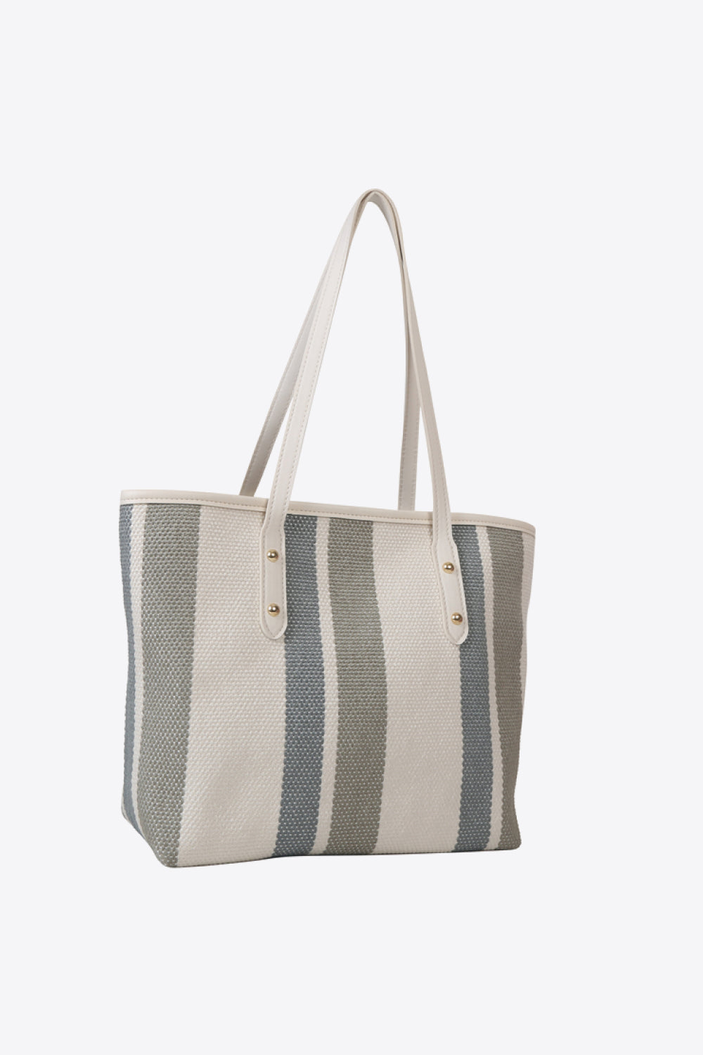 Stripe tote bag