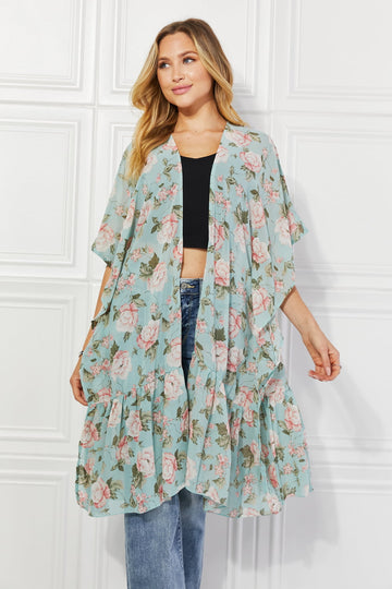 Justin Taylor Floral Vintage Kimono