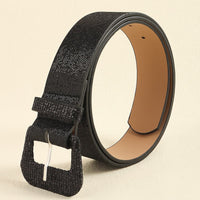 Glitter PU Leather Belt