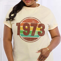 Simply Love Full Size 1973 Graphic Cotton Tee