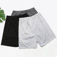 3-Pack Elastic Waist Shorts