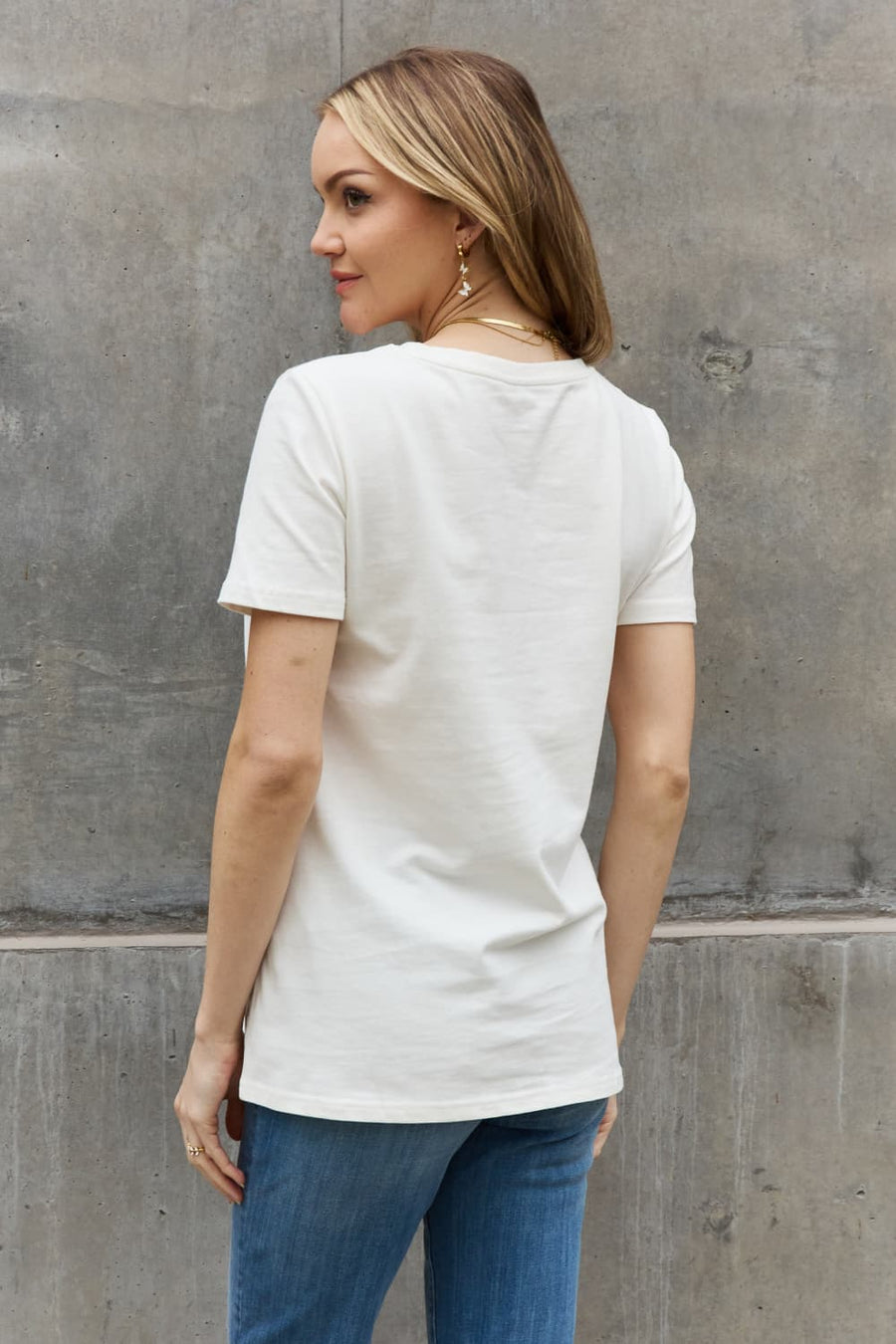 Simply Love MARRIED Graphic Cotton Tee