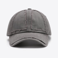 Distressed Adjustable Baseball Cap