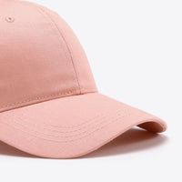 Plain Adjustable Cotton Baseball Cap